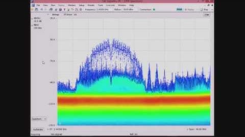 Tektronix RSA306 con SignalVu PC׃ non perderti nessun segnale WLAN nascosto