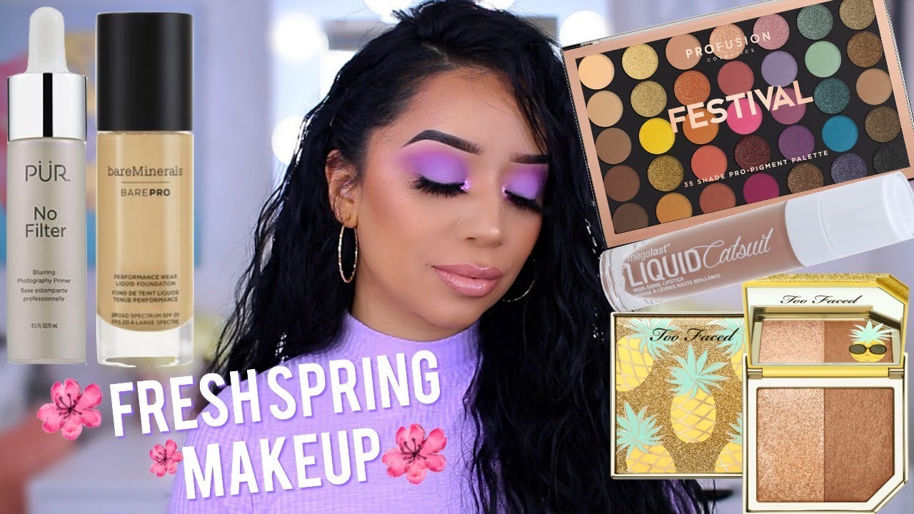 MAKEUP MONDAY | EASY FRESH SPRING MAKEUP 2019 ONE EYESHADOW TUTORIAL!