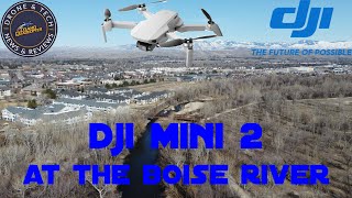 DJI Mini 2 Late Winter Flight On The Boise River In Eagle Idaho