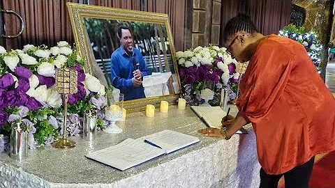 Actress Ronke Oshodi-Oke In Tears Pays Condolence Visit Tto Prophet T.B Joshua’s Family