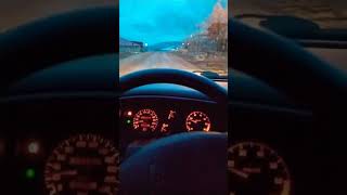 Araba Snap Yağmurlu Hava Sen Benimsin Ben Seninim