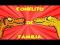 CONFLITO DE FAMÍLIA Curta Metragem Saga Completa Dinossauros Mesozoicozoado