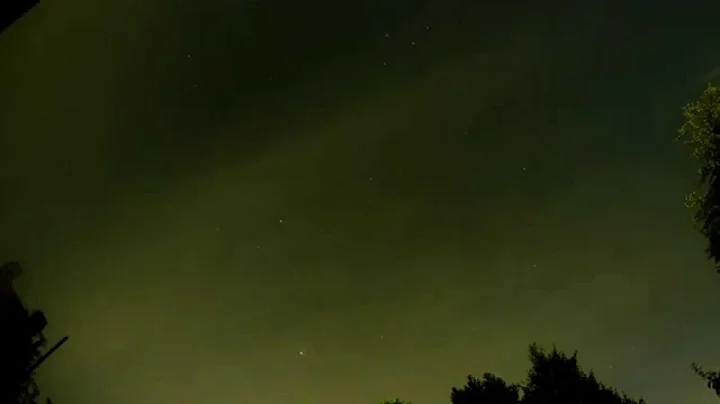 Perseids Meteor Shower Night Lapse with GoPro - Take 1