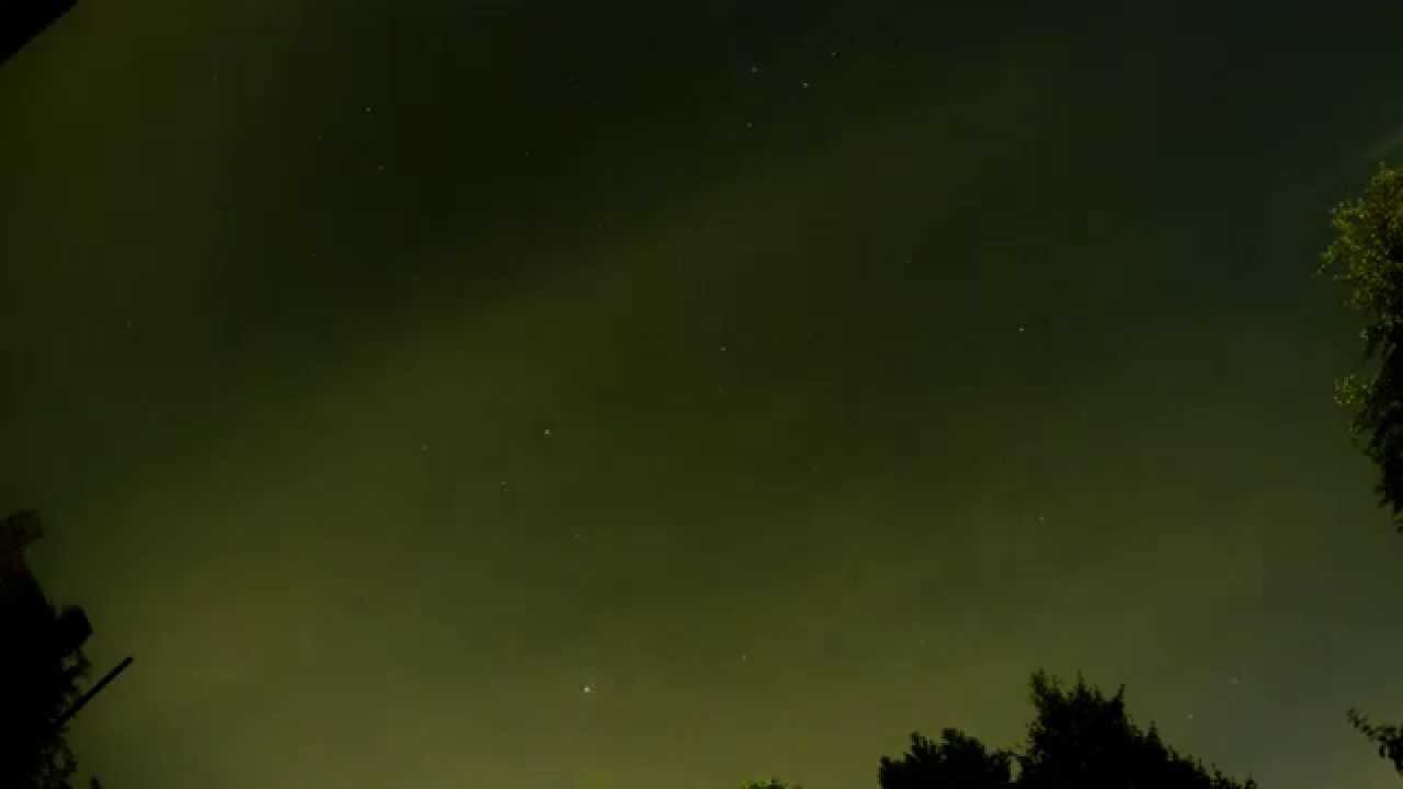 Perseids Meteor Shower Night Lapse with GoPro Take 1 YouTube