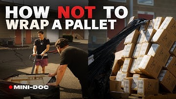 How NOT to Wrap A Pallet for Amazon FBA |  BHOUSE MINI DOCS
