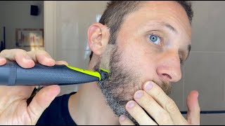 Philips Norelco OneBlade in Action and Supreme Razor Blade Electric Trimmer The Very Best One Blade