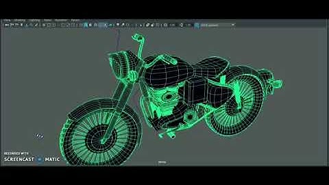 Royal Enfield Bike Model || 3D modeling || by Madhu ArzZ