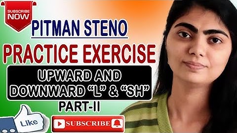 PRACTICE EXERCISE| UPWARD AND DOWNWARD L & SH | PART-II | BY JANVI MA
