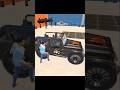 SRK Jail Scene in Indian Thief Auto Simulator 😱 | Franklin Rescue Car 💥 #shorts