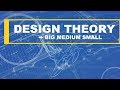 Design Theory: Big Medium Small