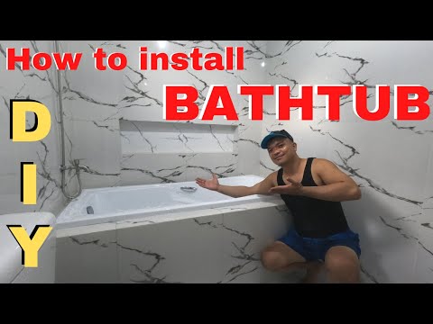 Video: Paano gumawa ng bathtub?