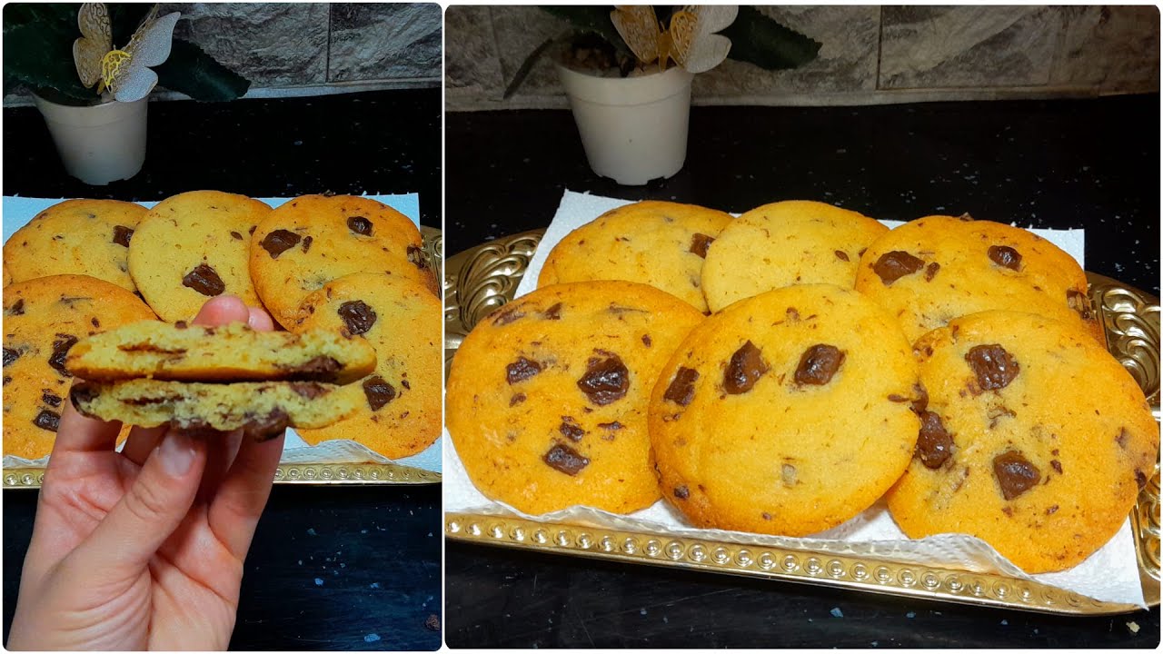 فرحي اولادك باروع وصفة كوكيز    انجح وصفة كوكيز ممكن تجربوها يجي معلك وطري من داخل ومقرمش من برا