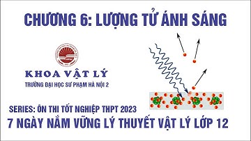 7 ngày nắm vững lý thuyết Vật lý 12 (Chương 6: LƯỢNG TỬ ÁNH SÁNG)