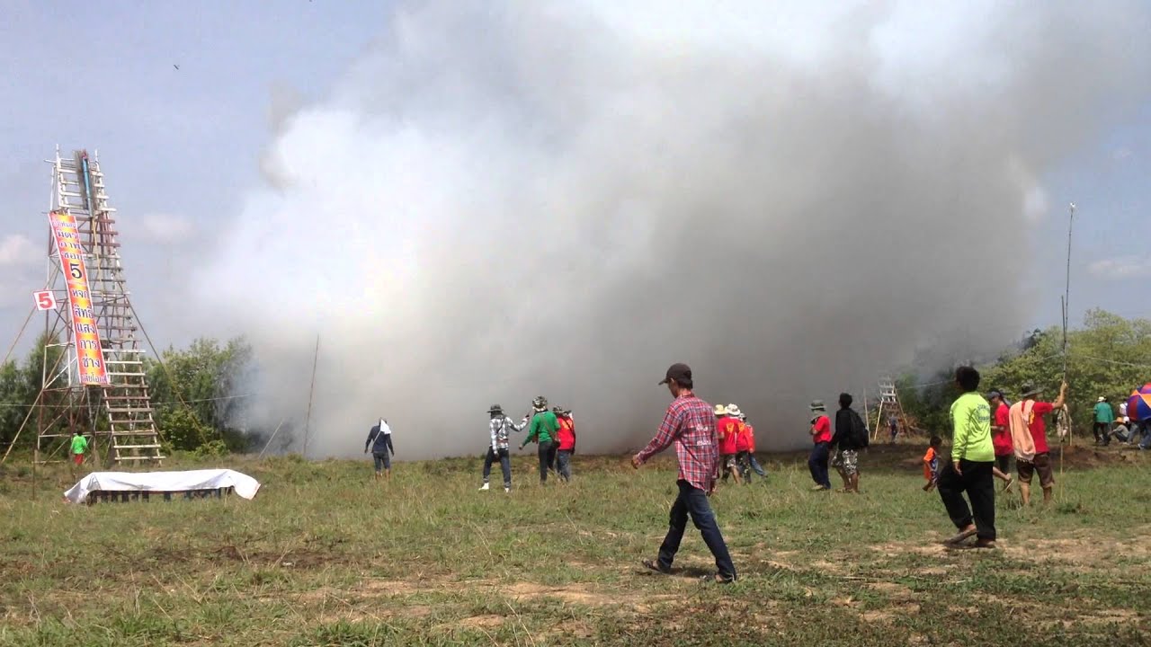 Bun Bang Fai - Rocket Festival Yasothon, Thailand 2014
