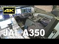 [4K] Close-up, cockpit, take off, landing - Japan Airlines Airbus A350-900 / 日本航空 羽田空港 福岡空港 新千歳空港