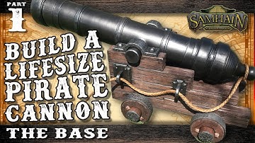 Build a cannon!  Because everyone needs a pirate cannon prop.