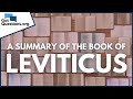 A Summary of the Book of Leviticus  |  GotQuestions.org