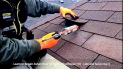 REPAIR ROOF SHINGLES - Replace Missing Aspahlt Roofing Shingles Step by Step Guide
