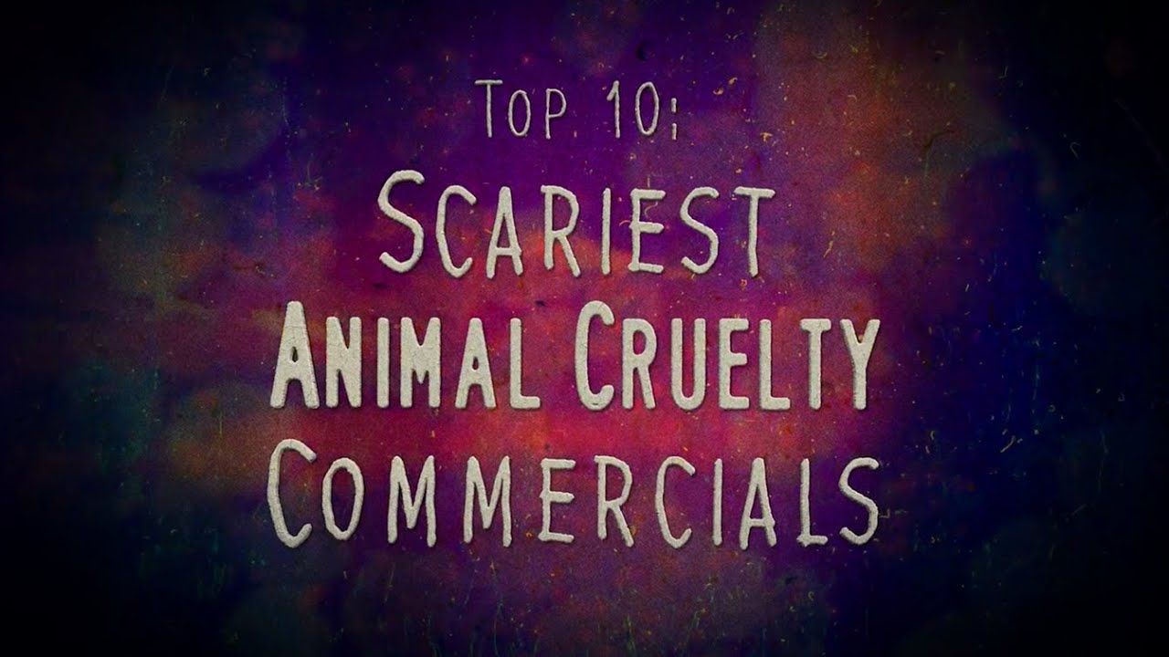 TOP 10: SCARIEST ANIMAL CRUELTY PSAs