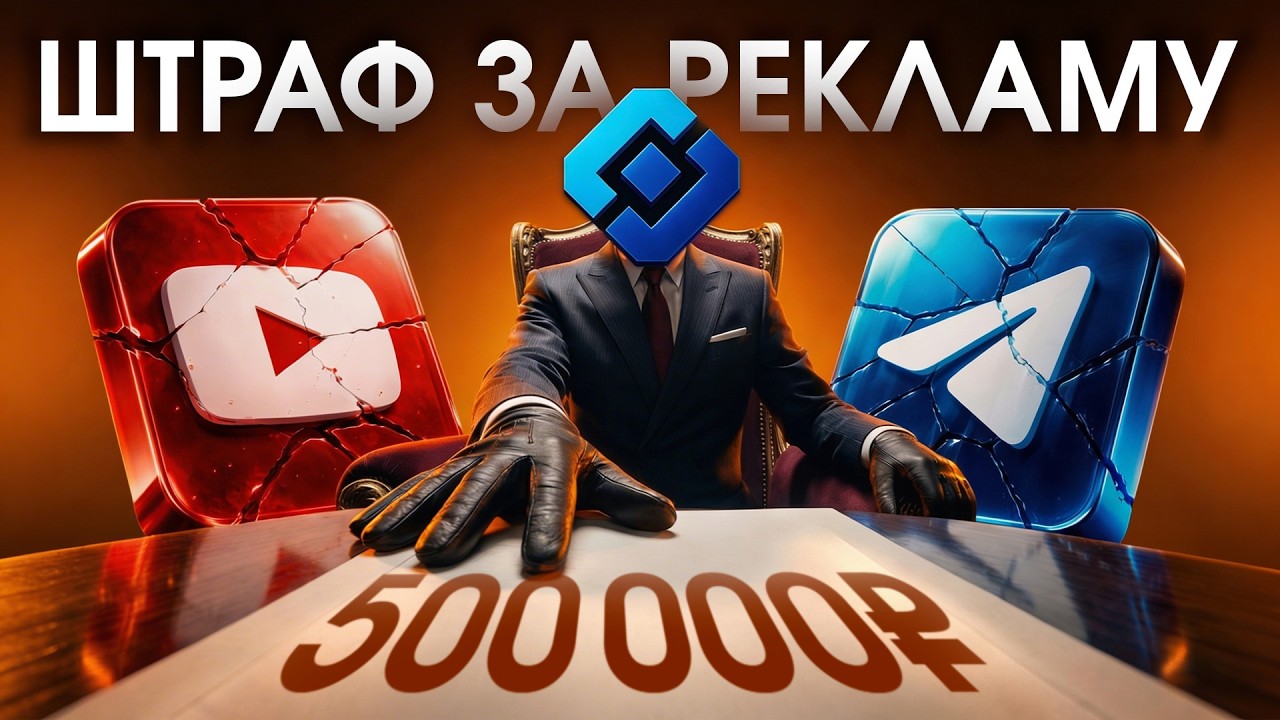 Запрет рекламы в Telegram и YouTube