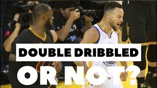 Stephen Curry beating LeBron James was a highlight-reel move, until you realize he double-dribbled