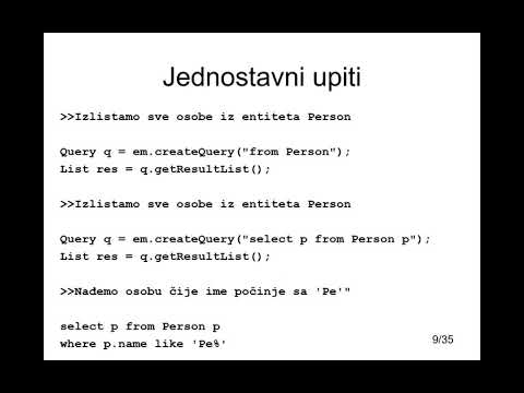 Video: Šta je parametrizovani upit u C#?