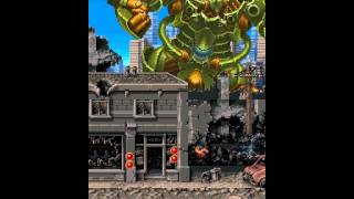 Contra 4 Stage4 Boss: Giant Robot Phase Two Resimi