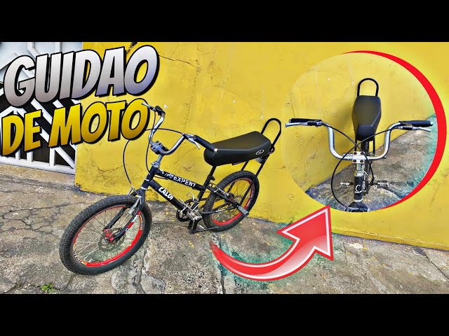 Bicicleta Aro 20 Montadinha Lbk C/ Banco Xr Guidão De Moto