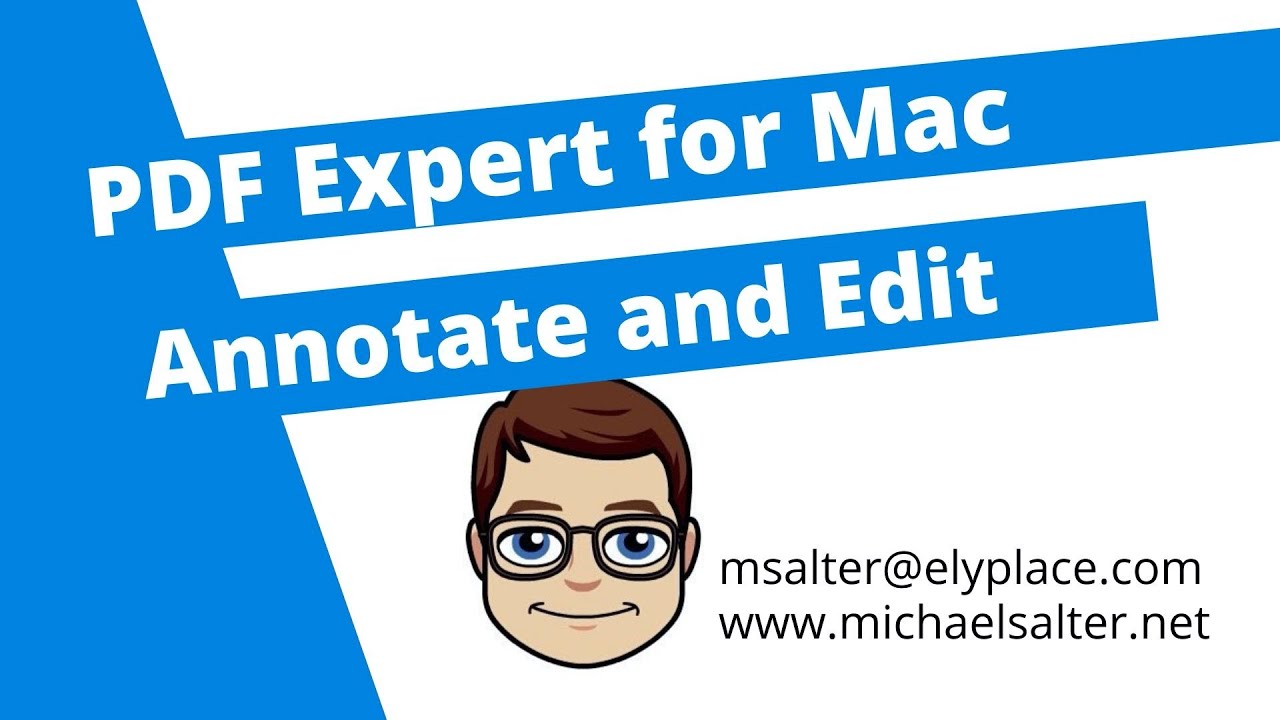 Annotate and Edit in PDF Expert for Mac - YouTube