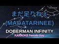 まだ足りねぇ (MADATARINEE) - DOBERMAN INFINITY KARAOKE Romaji Female Key