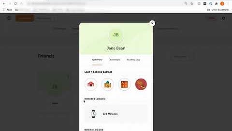 Beanstack Basics for Libraries How to add friends and view leaderboards