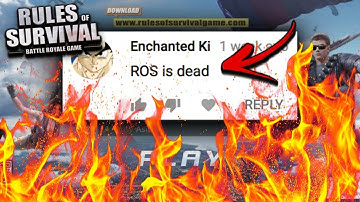 "Rules of Survival Is a DEAD GAME..."