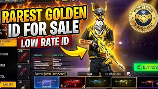 🚨SABSE SASTA RARE ID! Rarest Golden ID for Sale🛒|Low Price ID| 100% Safe &amp; Secure✅ | |Must Watch 💯||