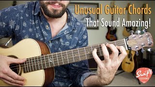 Video thumbnail of "4 Unusual Guitar Chords that Sound Amazing!"