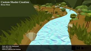 Portfolio River Flow Shader