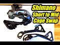 Remplacement de la cage shimano ultegra courte  moyenne