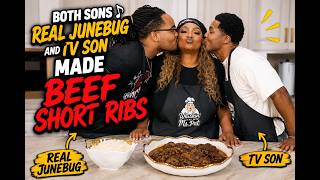 I Made BEEF RIBS with My TWO Sons