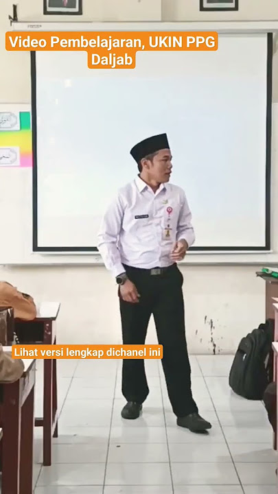 video pembelajaran Uji Kinerja (UKIN) PPG Daljab sekolah Dasar#short #ppg