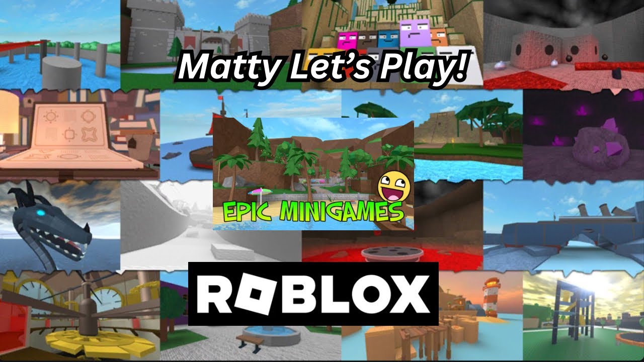 Matty Let’s Play! - Roblox Epic Mini games - YouTube