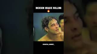 Jiu-Jitsu LEGEND Rickson Gracie rolling back in the day.