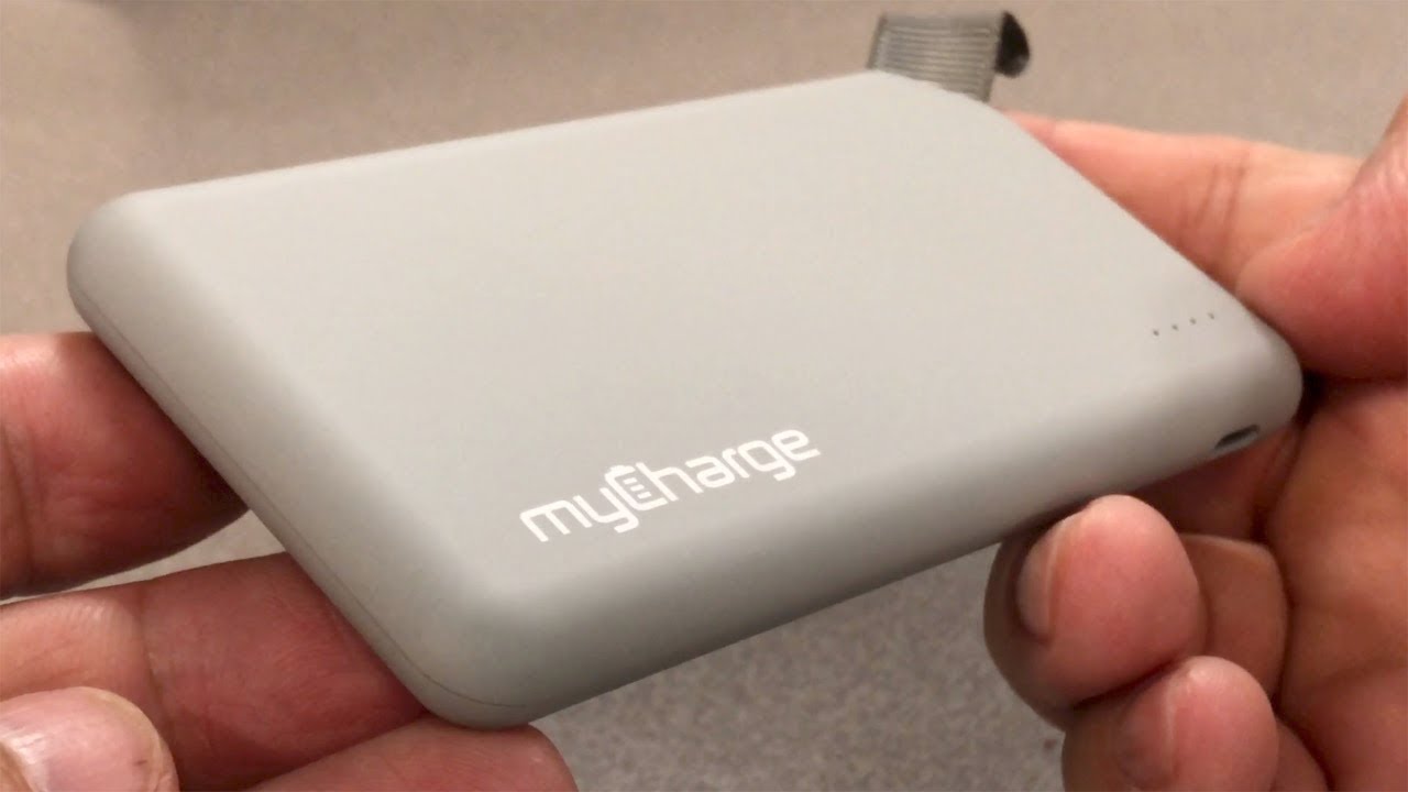 Unboxing myCharge GO Style Portable Charger External Battery Pack ...