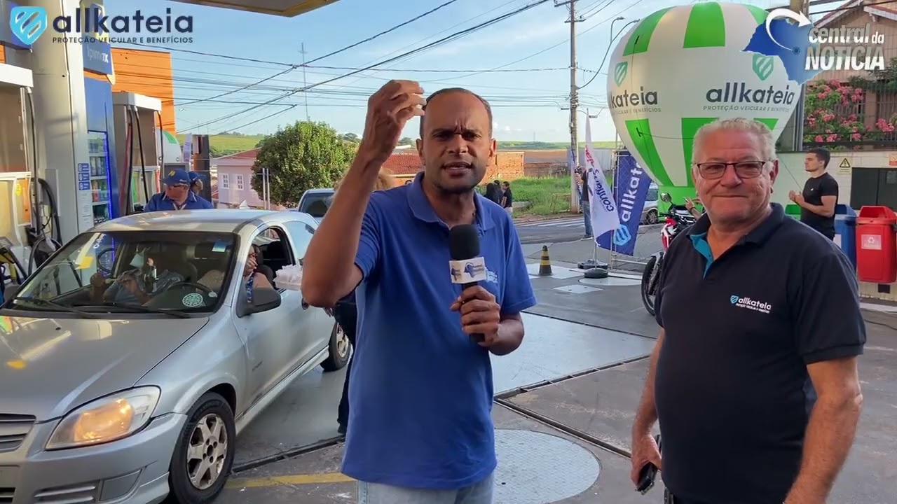 Combustível quase de graça? ação da Allkateia já movimenta Jaú nesta sexta (27)