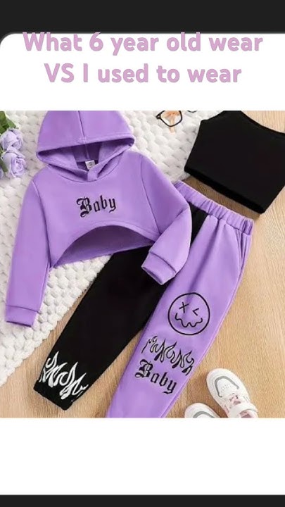 what-6-year-old-wear-now-vs-i-used-to-wear-when-i-was-6-youtube