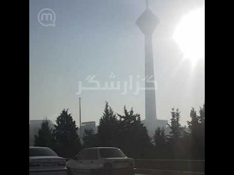 کیفیت هوای تهران در وضعیت قرمز قرار گرفت