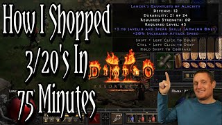 How I Shopped 3/20 Javelin Gloves In 75 Minutes!