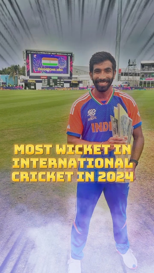 MOST WICKET INTERNATIONAL CRICKET IN 2024 😡🥵🏏 viral shortsfeed 