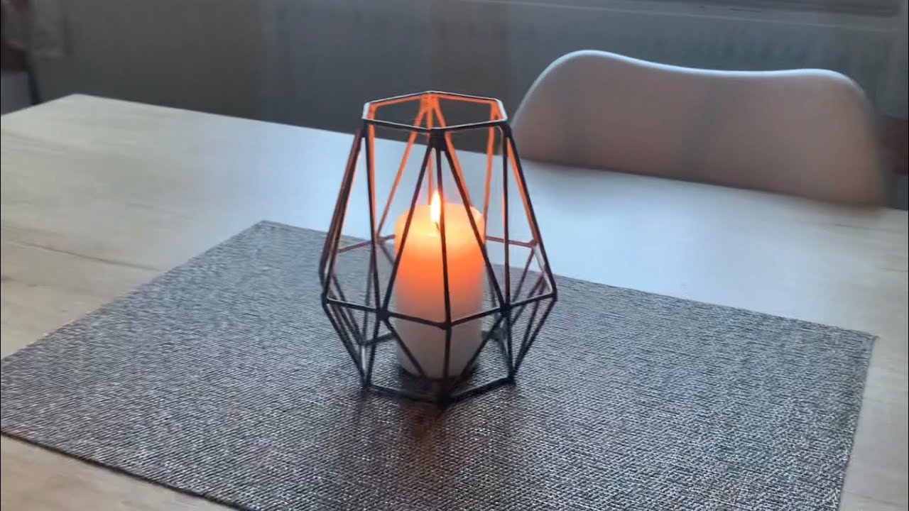 How to make a CANDLE SHADE