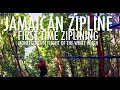 Jamaican Zip Line: First Time Ziplining! (Montego Bay, Jamaica - Flight of the White Witch Canopy)