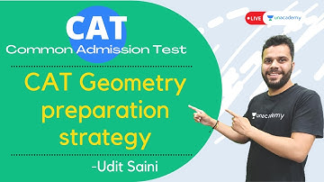 Geometry CAT 2021 | Cat geometry preparation strategy | Syllabus, Topics & Study Plan | Udit Saini