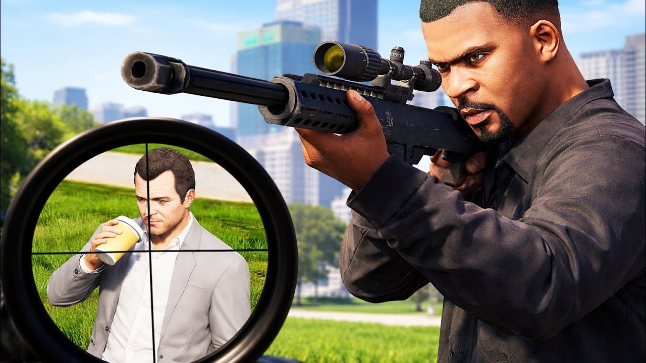 الذكاء الاصطناعي يقرر من أَقْتُل في GTA 5!